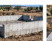 Concrete foundation
