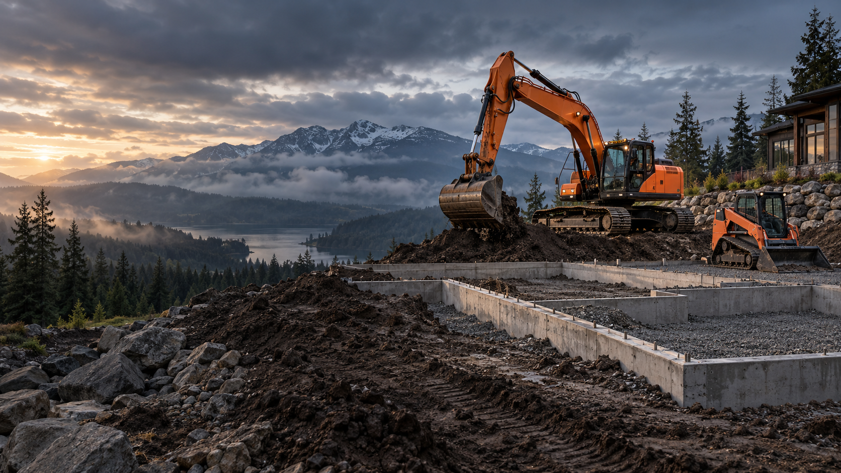 Fictional earthworks contractor website demonstration