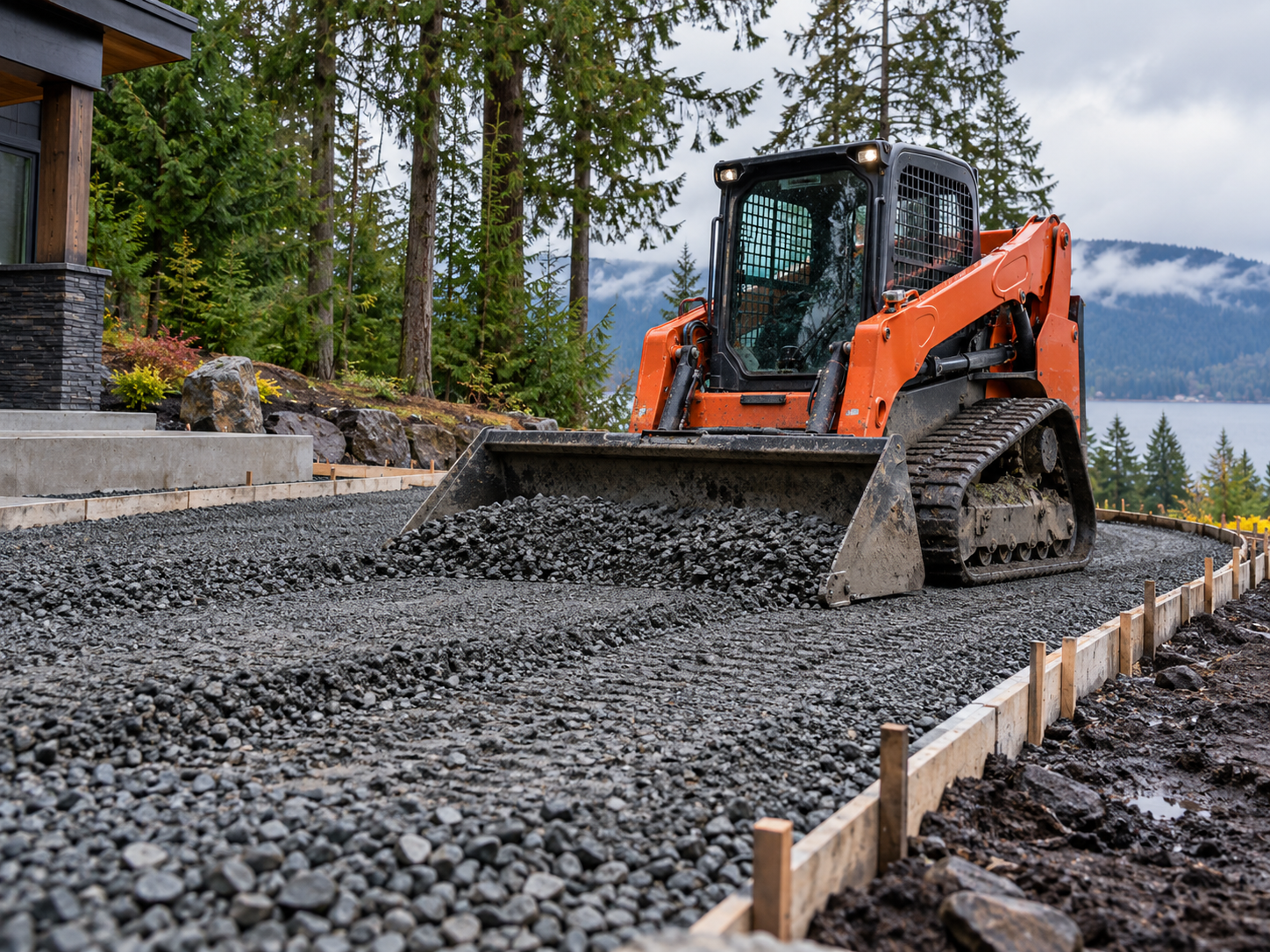 Fictional earthworks contractor website sample template